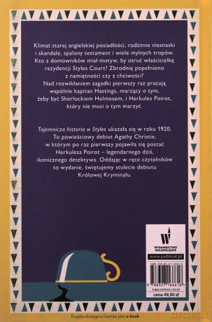 Tajemnicza historia w Styles - Agatha Christie [KSIĄŻKA]