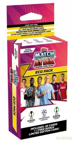 UEFA Champions League Match Attax 2023/24 mega eco pack [FIGURKA]