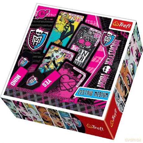 TREFL Karty Medium - Monster High (08607) [ KARTY]