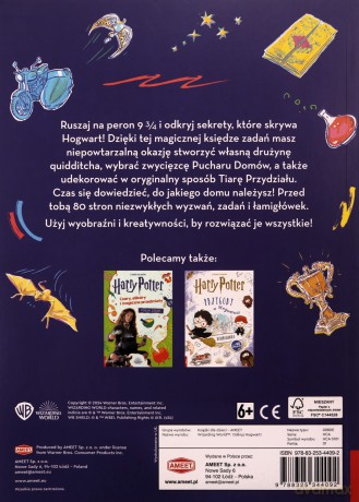Wizarding World Odkryj Hogwart HCA-5101 [KSIĄŻKA]