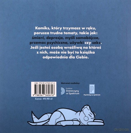 Zamaskowana. Z pamiętnika autystki - Kasia Mazur [KOMIKS]