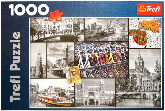 TREFL 1000 - Kolaż Amsterdam (10352) [PUZZLE]