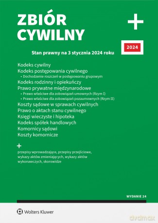 Zbiór cywilny PLUS 2024 [KSIĄŻKA]