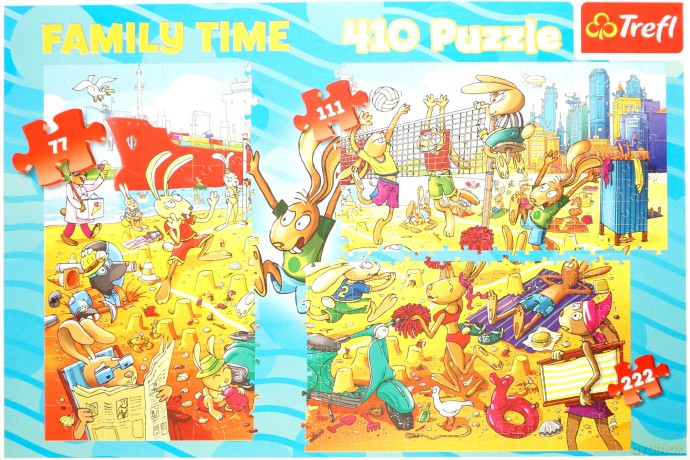 TREFL RODZINNE 410 el. Siatkówka (12055) [PUZZLE]