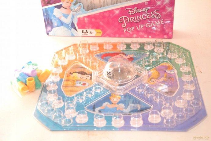Disney Princess Pop Up Game Chińczyk [GRA PLANSZOWA]
