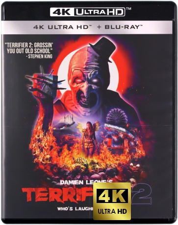 Terrifier 2 (Terrifier 2: Masakra w Święta) [Blu-Ray 4K]+[Blu-Ray]