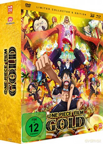 One Piece Film: Gold [Blu-Ray 3D]+[Blu-Ray]+[DVD]