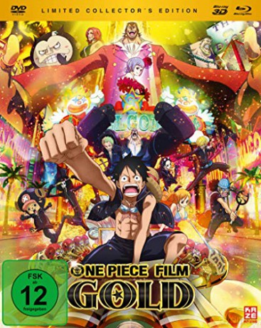 One Piece Film: Gold [Blu-Ray 3D]+[Blu-Ray]+[DVD]