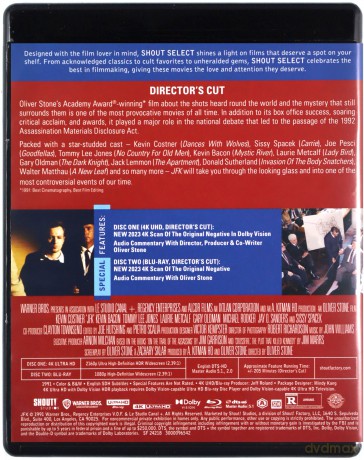 JFK [Blu-Ray 4K]+[Blu-Ray]