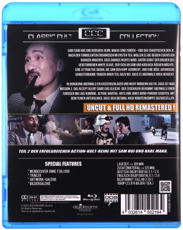 Mad Mission Part 2: Aces Go Places (Szalona misja 2) [Blu-Ray]