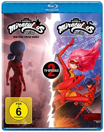 Miraculous TV-Specials: New York & Shanghai (Miraculum: Biedronka i Czarny Kot) [Blu-Ray]