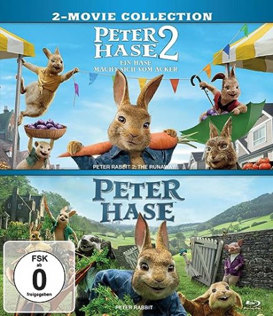 Peter Rabbit 1-2 (Piotruś Królik) [2xBlu-Ray]