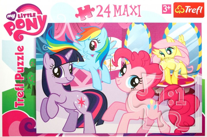 TREFL 24 Maxi - Przyjaźń to magia - My Little Pony (14182) [PUZZLE]