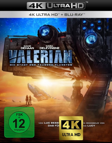 Valerian and the City of a Thousand Planets (Valerian i miasto tysiąca planet) [Blu-Ray 4K]+[Blu-Ray]