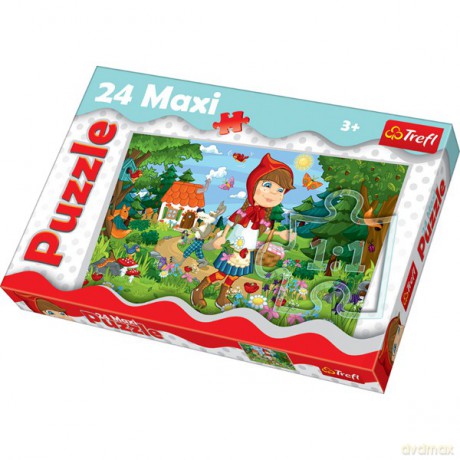 TREFL 24 Maxi - Czerwony Kapturek (14184) [PUZZLE]