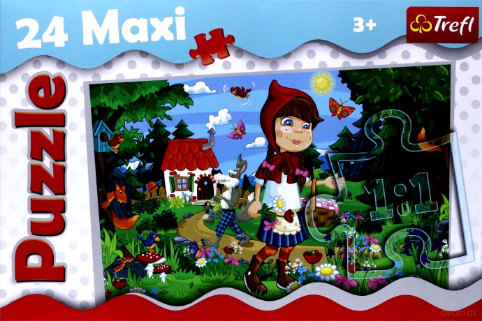 TREFL 24 Maxi - Czerwony Kapturek (14184) [PUZZLE]