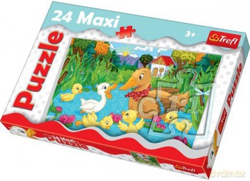 TREFL 24 Maxi - Brzydkie kaczątko (14186) [PUZZLE]