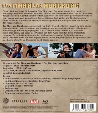 The Man from Hong Kong (Człowiek z Hong Kongu) [Blu-Ray]