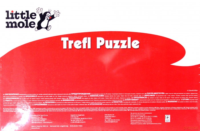 TREFL 24 Maxi - Budowa domu - Krecik (14197) [PUZZLE]