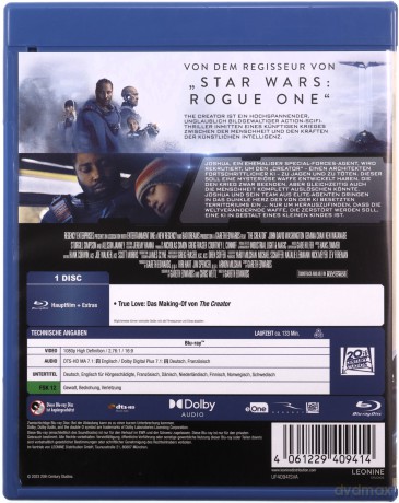 The Creator (Twórca) [Blu-Ray]