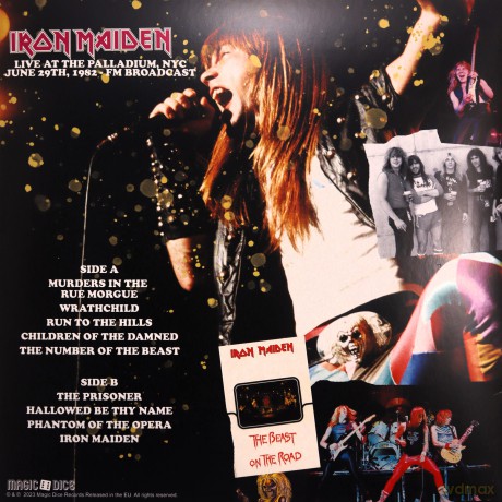 Iron Maiden: Greetings From Times Square - Live At The Palladium NYC 1982 (Yellow Marble) [Winyl]
