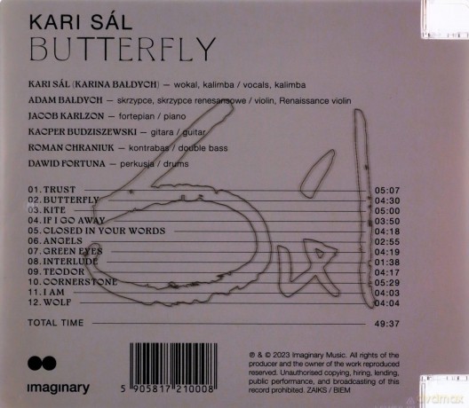Kari Sal: Butterfly [CD]