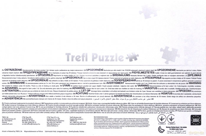 TREFL 160 el. Scooby Doo (15235) [PUZZLE]