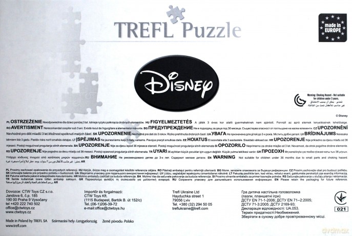 TREFL 160 - Lot nad krajem Chupacabry (Samoloty) (Planes) (Disney) (15239) [PUZZLE]