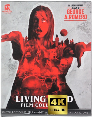 Living Dead Collection: The Night of the Living Dead / Dawn of the Dead / Day of the Dead / Land of the Dead / Diary of the Dead / Survival of the Dead (Kolekcja Żywych trupów) [BOX] [3xBlu-Ray 4K]+[8xBlu-Ray]