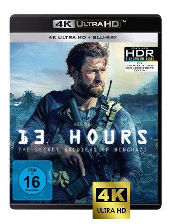 13 Hours (13 godzin: Tajna misja w Benghazi) [Blu-Ray 4K]+[Blu-Ray]