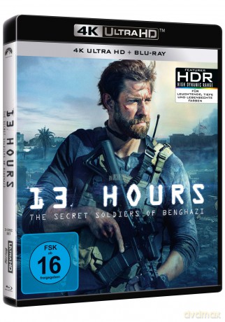 13 Hours (13 godzin: Tajna misja w Benghazi) [Blu-Ray 4K]+[Blu-Ray]