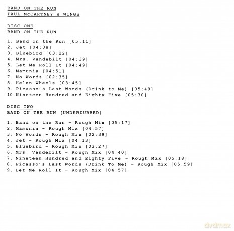 Paul McCartney Wings: Band On The Run [2CD]
