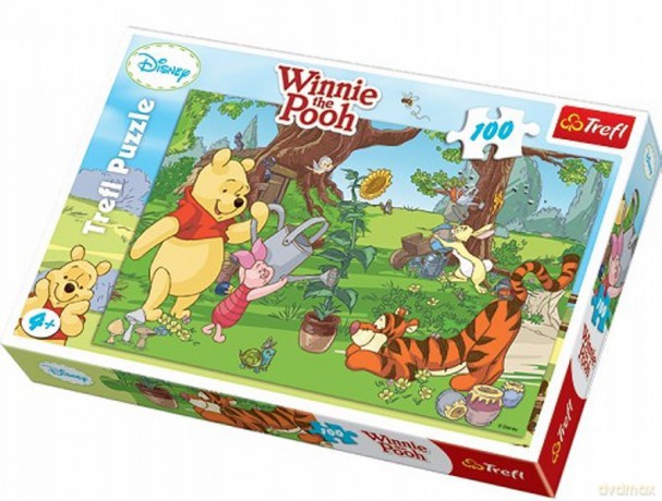 TREFL 100 el. Kubuś Puchatek - Słonecznik (Disney) (16185) [PUZZLE]