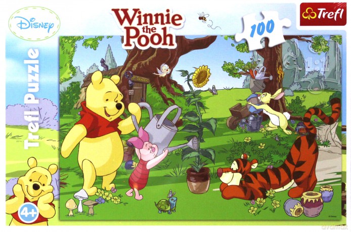TREFL 100 el. Kubuś Puchatek - Słonecznik (Disney) (16185) [PUZZLE]
