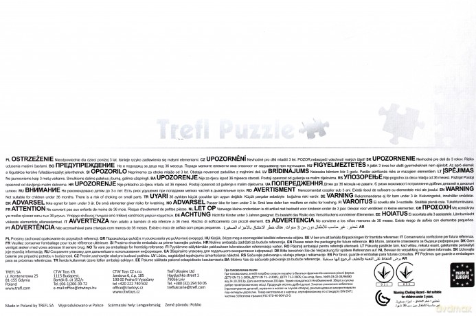TREFL 100 el. Tom i Jerry - Pyszne śniadanko (16196) [PUZZLE]