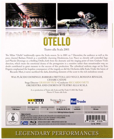 Verdi: Otello [Blu-Ray]