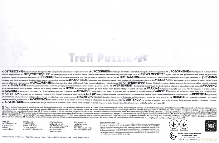TREFL 100 el. Scooby Doo (16197) [PUZZLE]