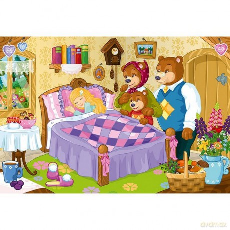 TREFL 100 el. Złotowłosa i trzy misie (16202) [PUZZLE]