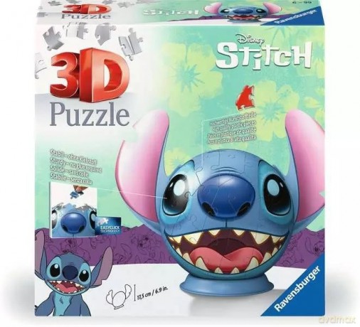 RAVENSBURGER 3D Disney Stitch Kula [PUZZLE]
