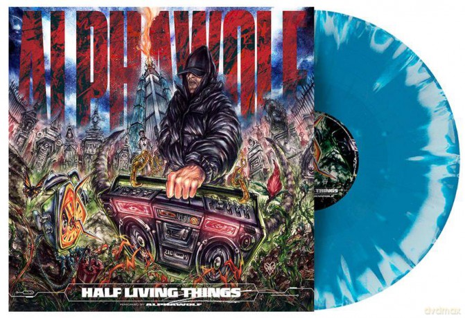 Alpha Wolf: Half Living Things (Blue) [Winyl]