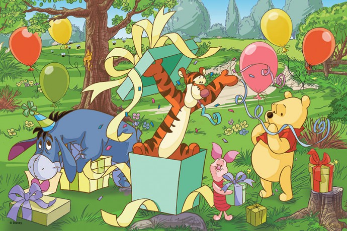 TREFL 60 el. Sto lat (Kubuś Puchatek) (Disney) (17210) [PUZZLE]