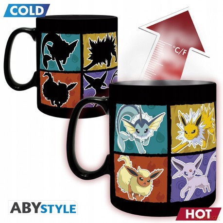 ABYstyle kubek termoaktywny Pokemon - Eevee 460ml