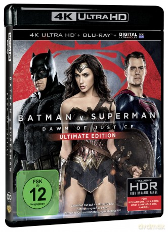 Batman v Superman: Dawn of Justice (Batman kontra Superman: Świt sprawiedliwości) [Blu-Ray 4K]+[Blu-Ray]