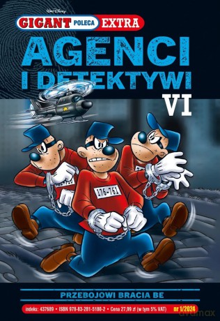Agenci i Detektywi VI. Przebojowi Bracia Be. Gigant Poleca Extra 1/2024 - Opracowanie zbiorowe [KOMIKS]