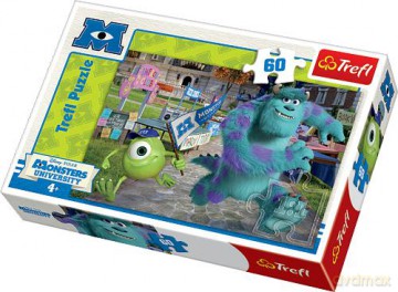 TREFL 60 el. - Mike i Sully (Disney) (17227) [PUZZLE]