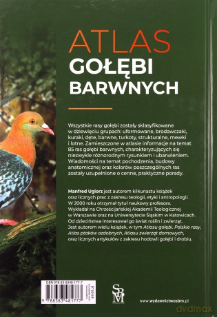 Atlas gołębi barwnych - Manfred Uglorz [KSIĄŻKA]
