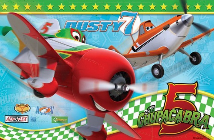 TREFL 60 el. - Dusty i Chupacabra - Samoloty (Planes) (Disney) (17228) [PUZZLE]