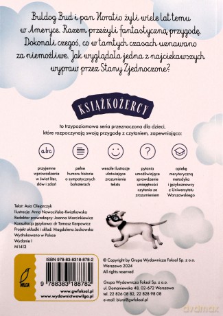 Buldog podróżnik. Książkożercy. Poziom B - Joanna Olejarczyk [KSIĄŻKA]