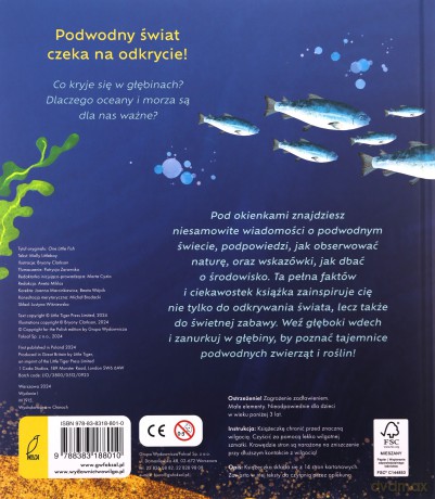 Co się kryje pod wodą. Młodzi przyrodnicy - Molly Littleboy [KSIĄŻKA]