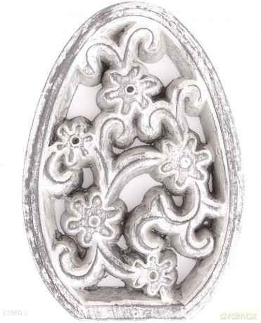 Drewniana dekoracja jajko 17x12 cm 1szt.